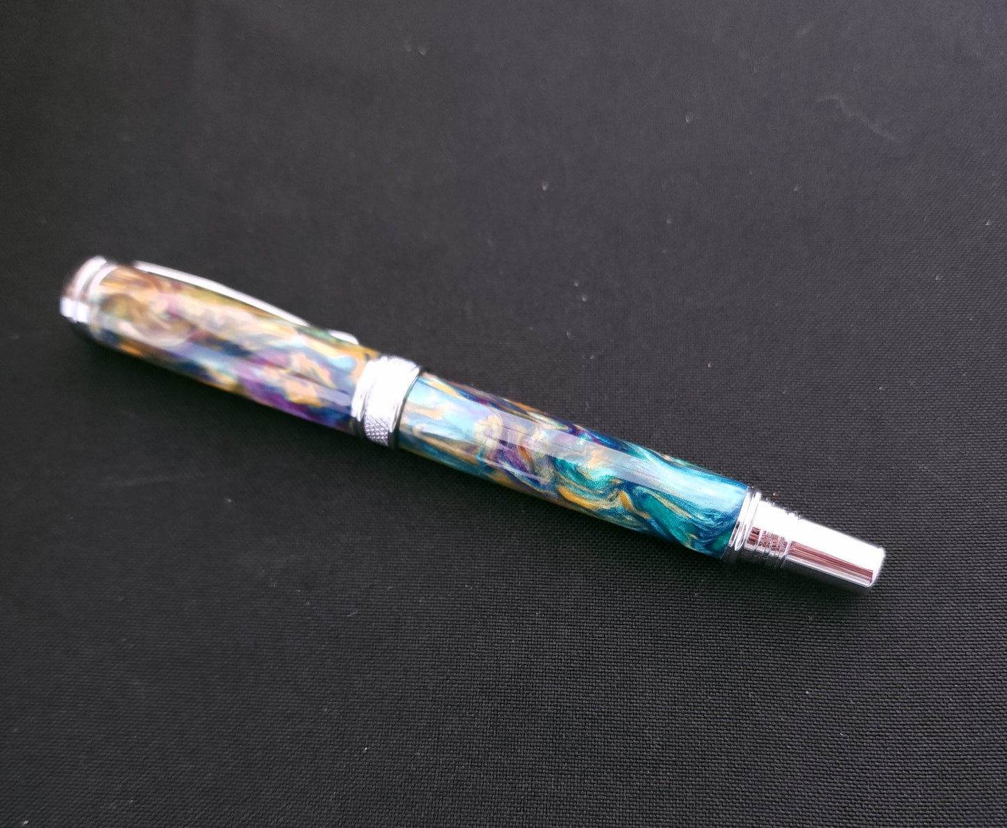 Green Starry Night Rollerball