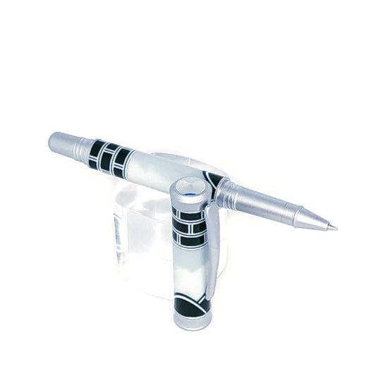 Black and White with Brick Trim