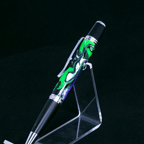 Green Halloween Twist Pen