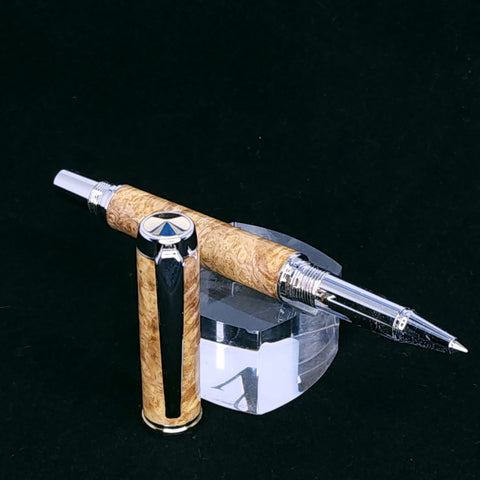 Small Gold Amboya Burl Rollerball