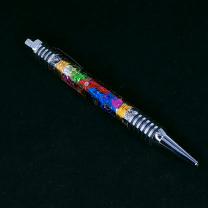 Multi-color Steampunk Click Pen