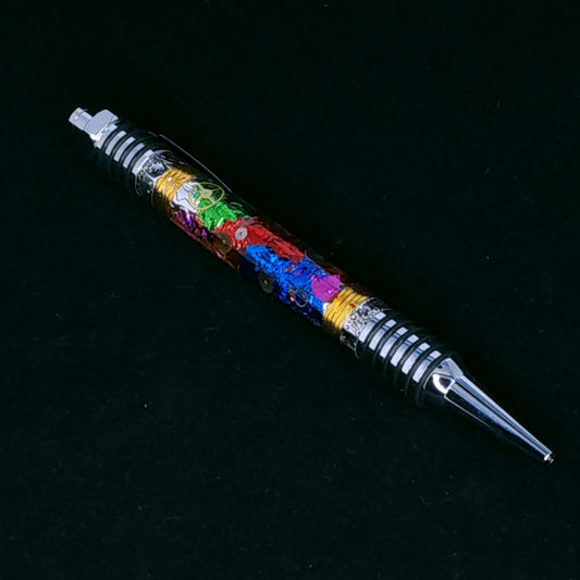 Multi-color Steampunk Click Pen
