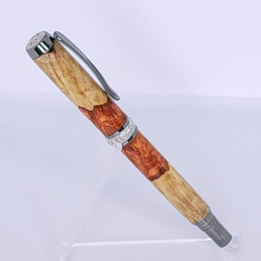 Amboyna Burl Fountain Pen