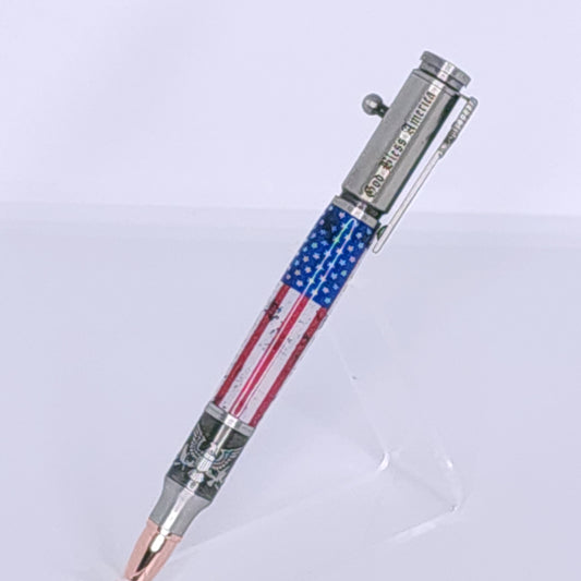 Distressed flag/ Pewter