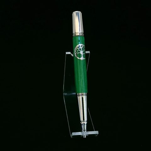 Green Pen /Tree Charm