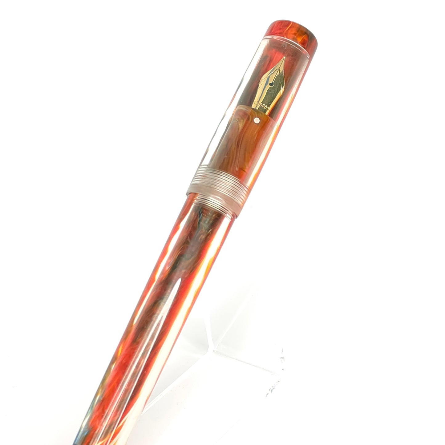 Red and Clear Fountain Pen