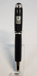 Silver Ingot and Carbonfiber Military Rollerball