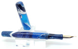 Blue Swirl Bespoke Fountain Pen