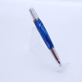 Blue Multi- Swirl Ballpoint Pen